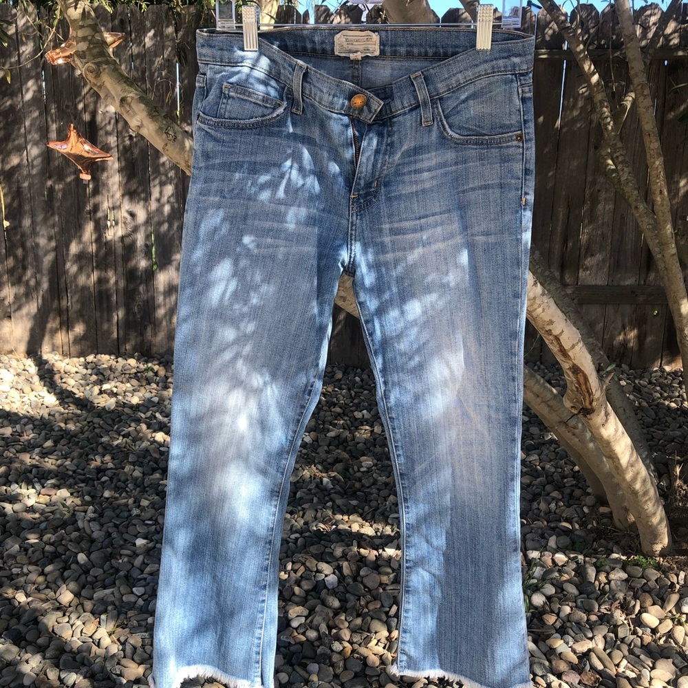 Current/Elliott Cropped Jeans